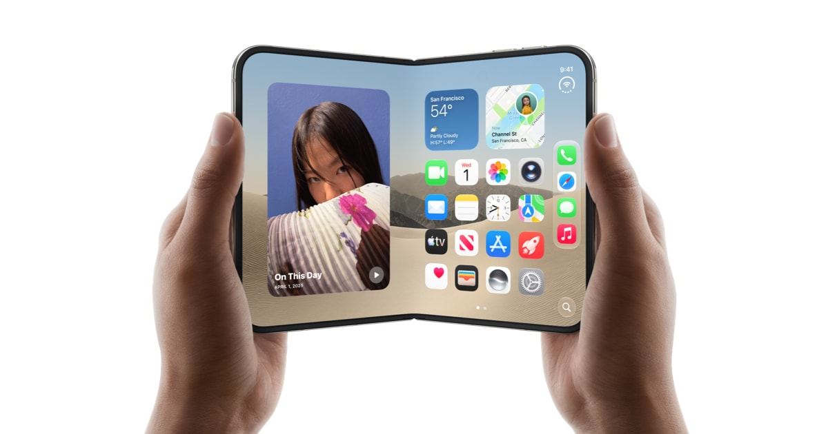 Apple o'zining ilk buklama telefonini taqdim etdi 📱
