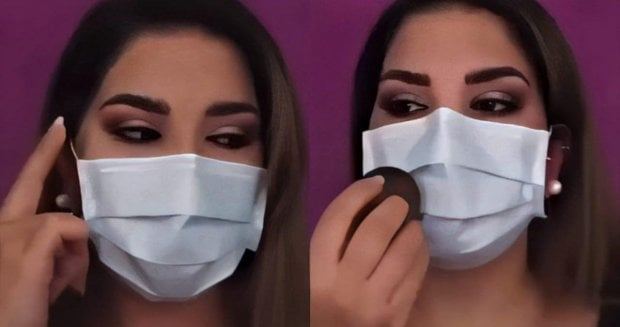 💄 Ниқоб остидаги макияжни кўрсатиш усули