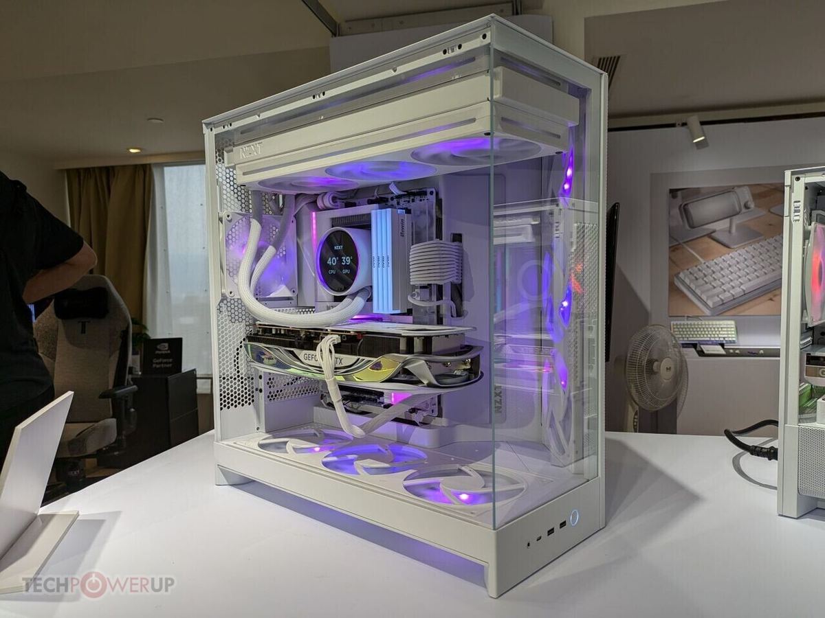 NZXT Computex 2025'da yangi korpus va sovutgichlarni namoyish etdi 🖥