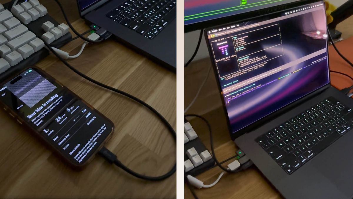 MacBook Pro va iPhone 17 Pro Max bog‘landi 📱