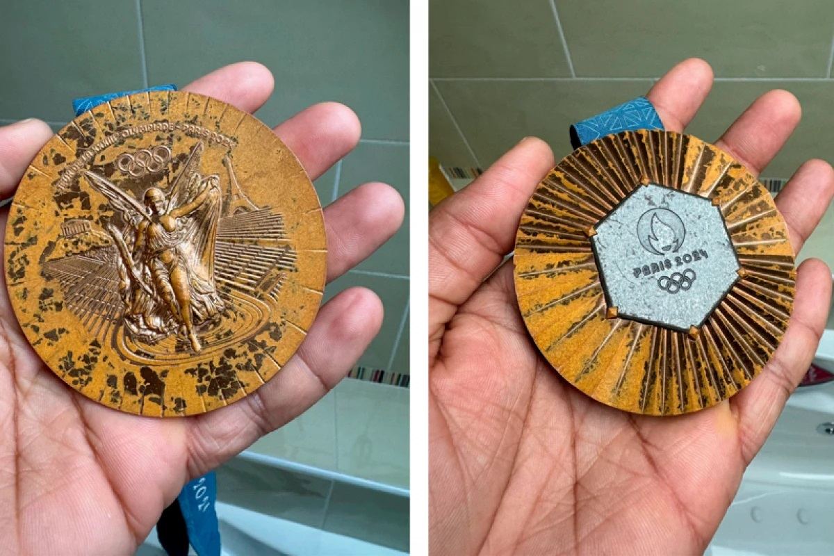 Parij-2024 medallari sifatsiz chiqdi 🥇