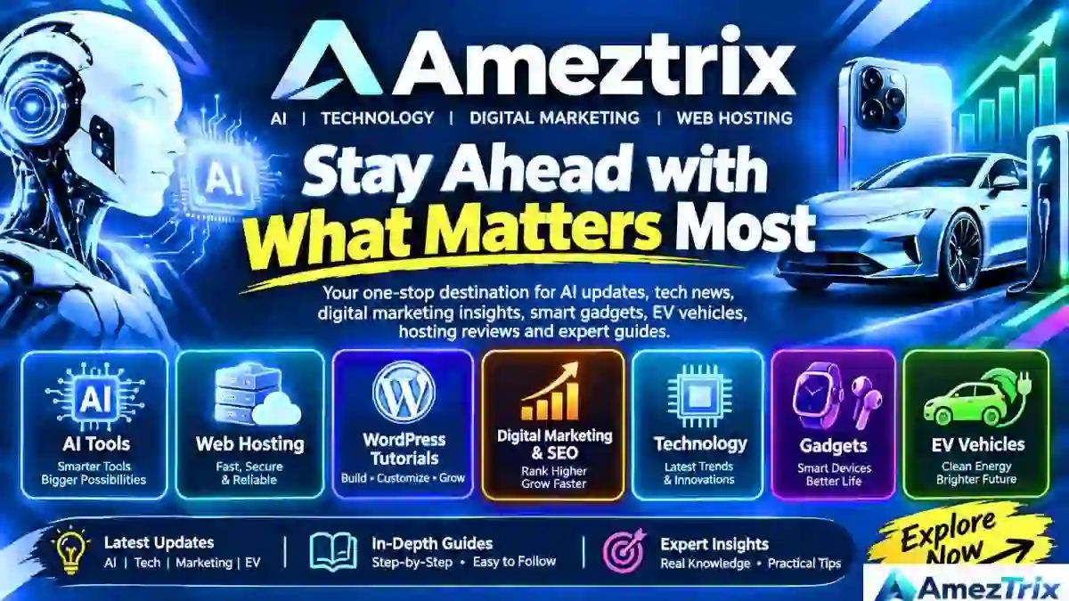AmezTrix: texnologiya va sun'iy intellekt olami 🤖
