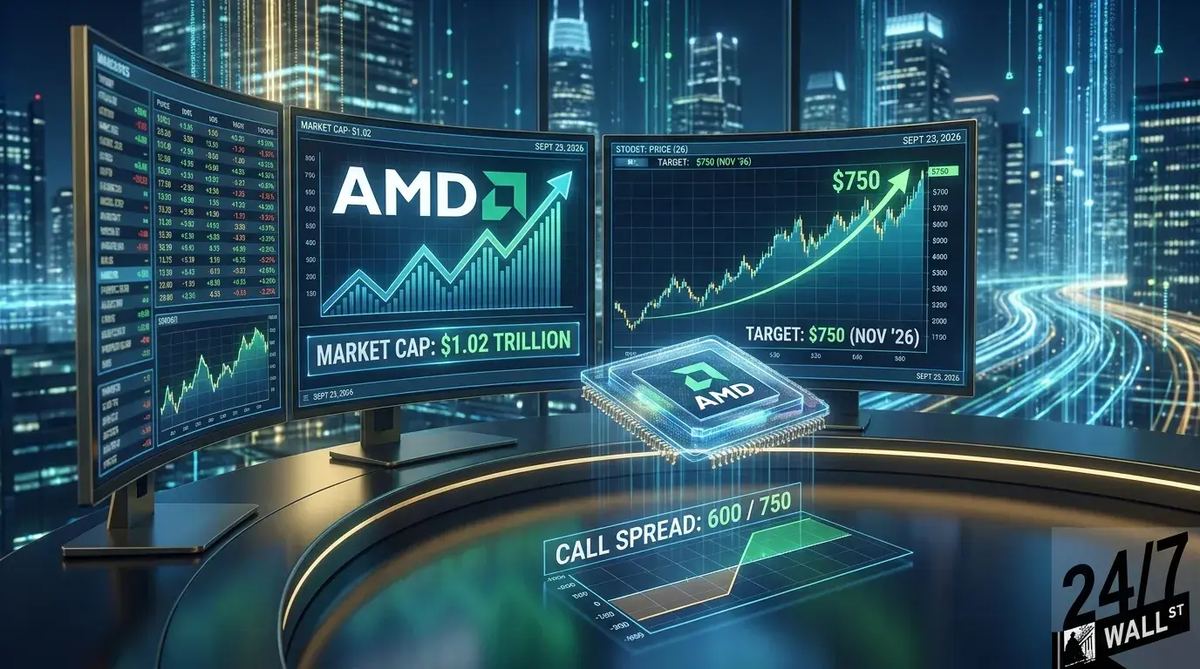 AMD qiymati 1 trillion dollardan oshdi 📈