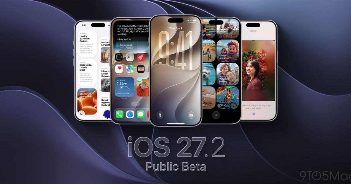 Apple iOS 27.2 birinchi ommaviy betasini chiqardi 📱