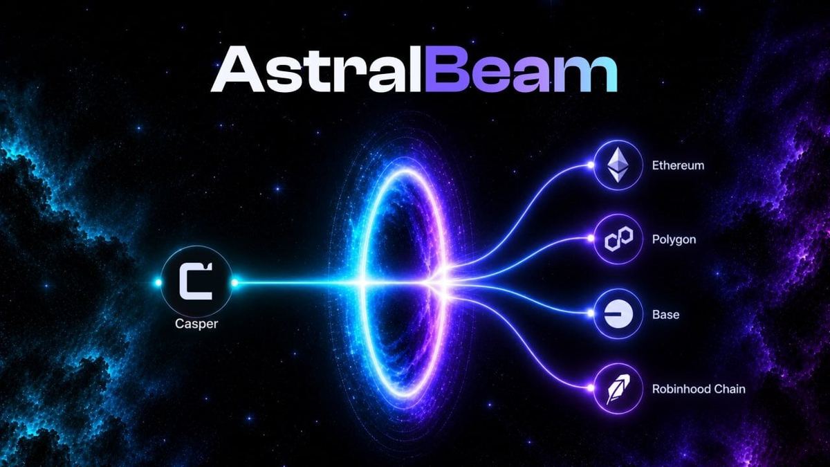 🌉 Casper uchun AstralBeam ko'p tarmoqli ko'prigi taqdim etildi