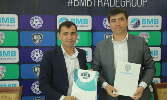 BMB Trade Group va "So'g'diyona" hamkorligi ⚽