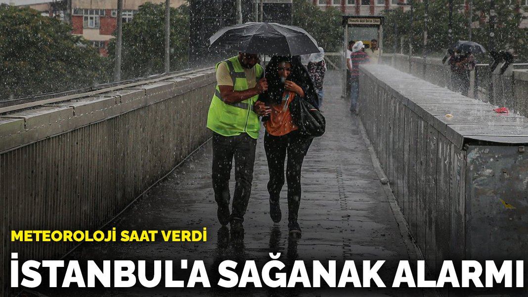 İstanbulga kuchli yomg'ir xavfi 🌧