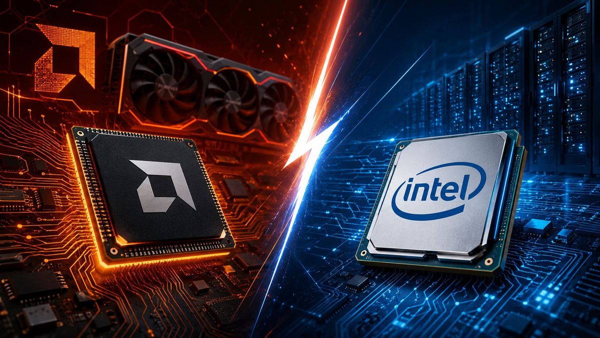 AMD va Intel: Nega bir aksiya oldinga o'smoqda? 📈