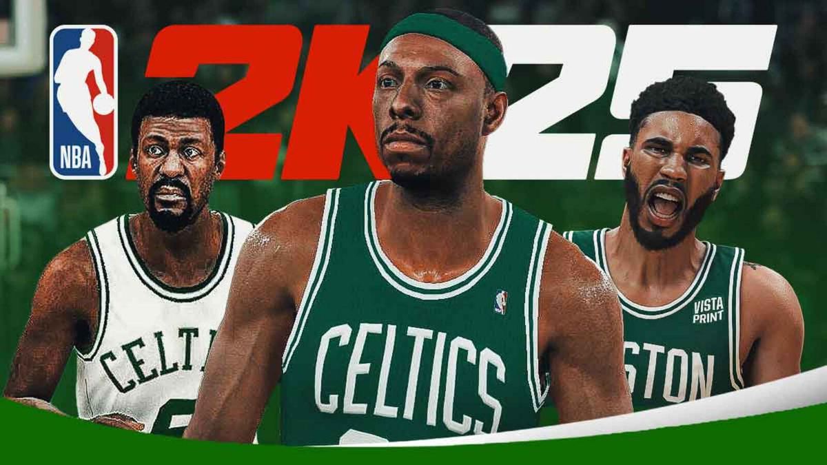 NBA 2K25 o'yinida Seltiks afsonalari 🏀