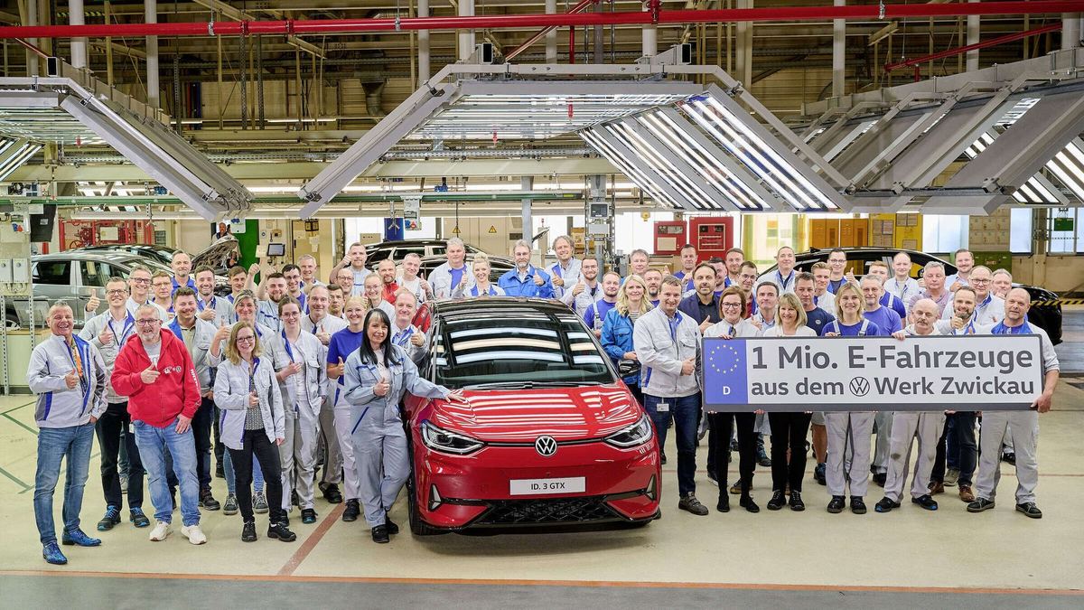 Volkswagen 1 millioninchi elektr mashinasini ishlab chiqardi 🚗