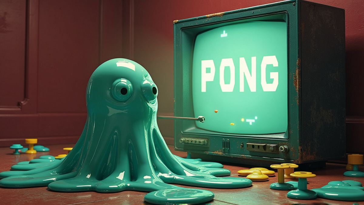 Gidrogel "Pong" o'yinini o'rgandi! 🕹️